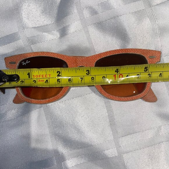 Ray-Ban Women's Orange Denim Sunglasses - Picture 10 of 11
